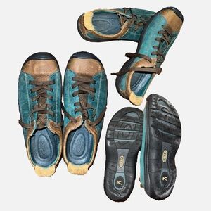Keen Presidio - Teal/Brown (Leather/Suede)